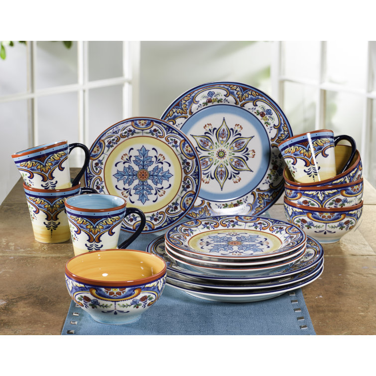 Zanzibar 16 clearance piece dinnerware set